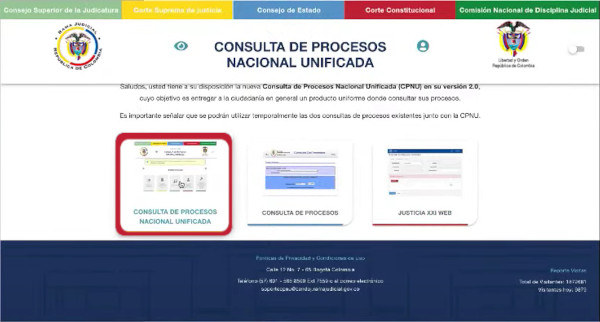 consultaproceso nacional unificada